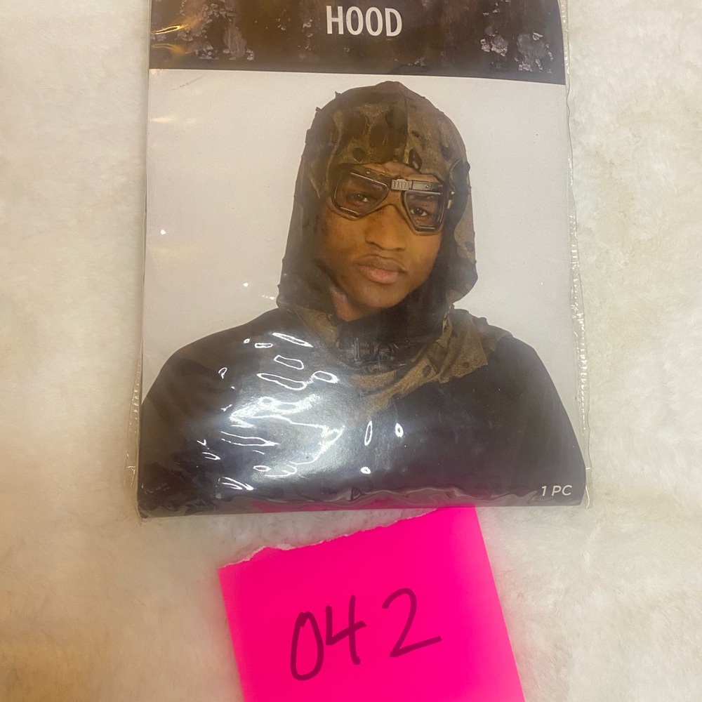 Suit Yourself Post Apocalyptic Olive Green Hood with Goggles